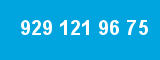 929 121 96 75 929 121 96 75